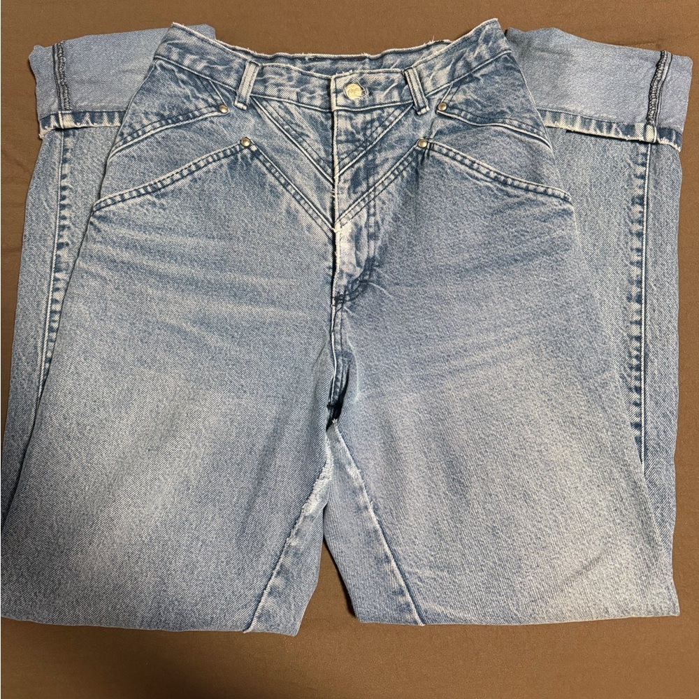 Vintage Blue Denim Jeans